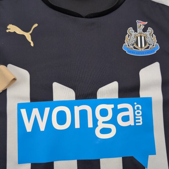 PUMA x Newcastle United Men's Black White T-Shirt Soccer Football Referee, Large - Picture 4 of 10